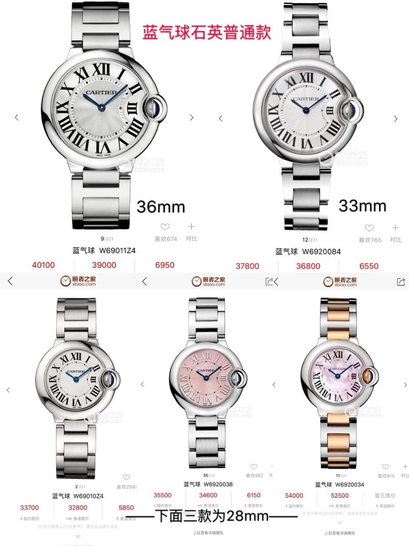 CARTIER Watches